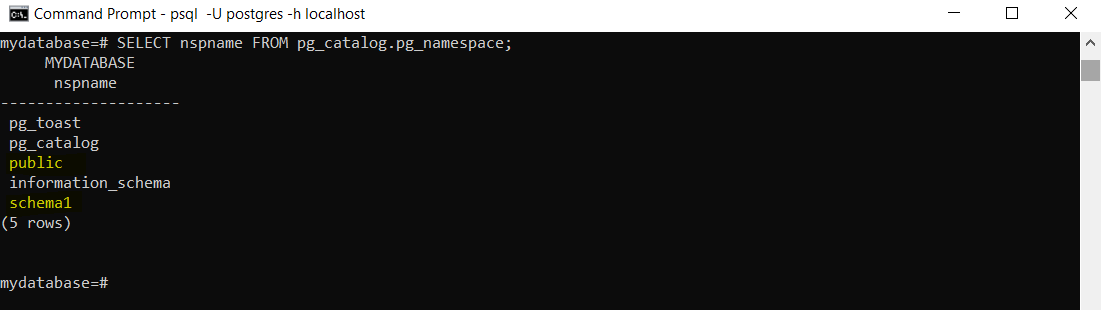 Check Schema 