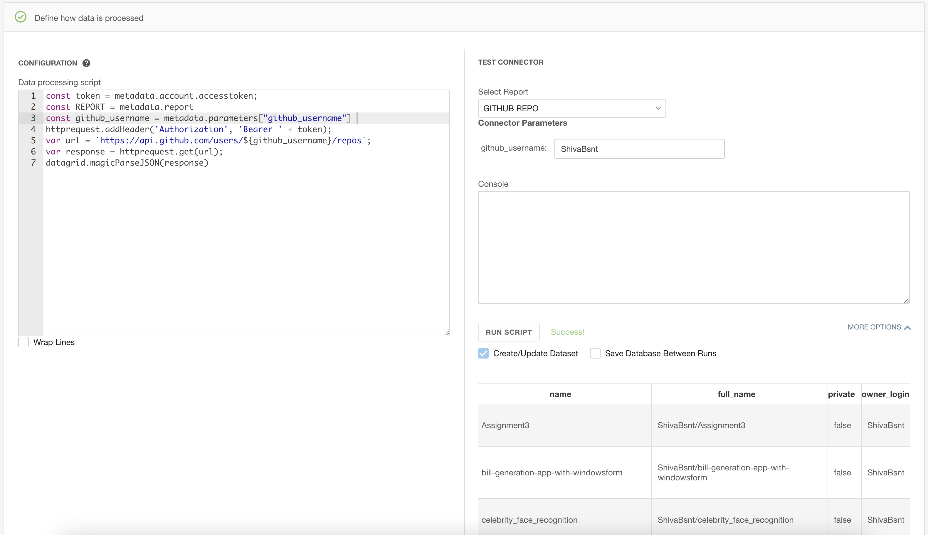 Process Data